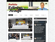 Tablet Screenshot of edinhoaraujo.com.br